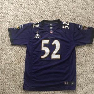 Nike Super Bowl Ray Lewis Jersey